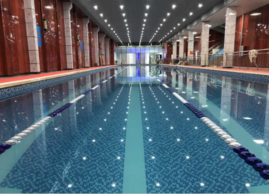 郑州市浩瀚健身游泳俱乐部地面工程